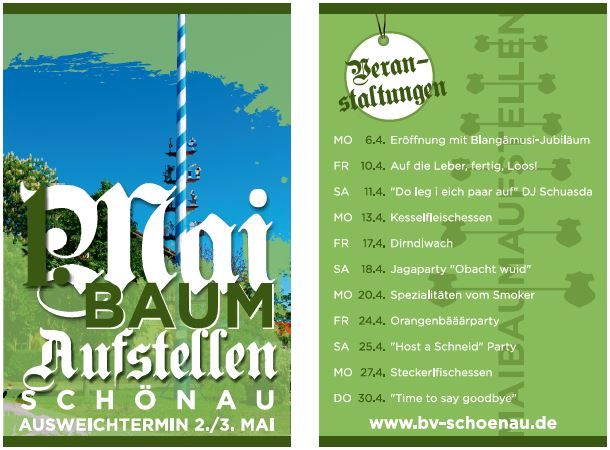 Maibaumstberl Schnau Tag 16