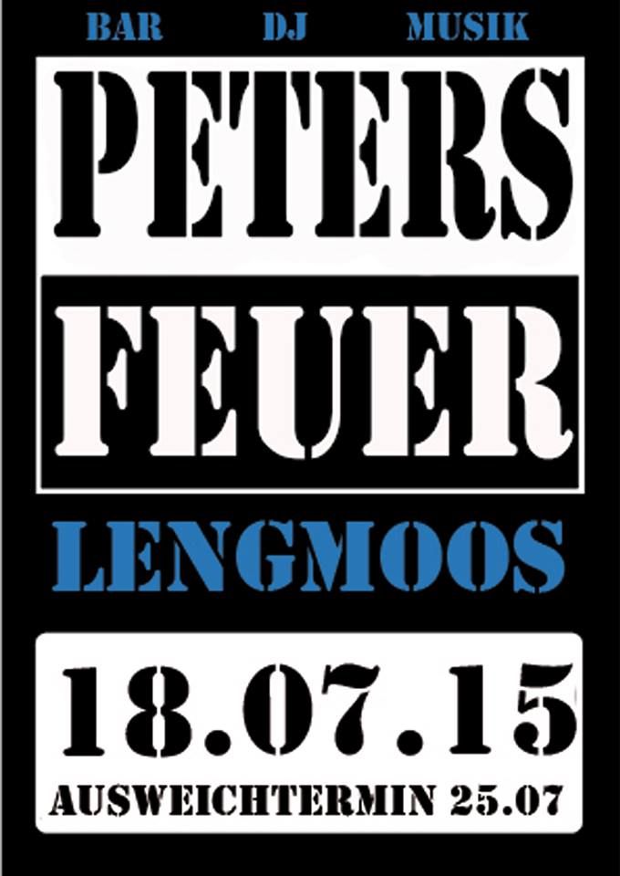 Petersfeuer Lengmoos