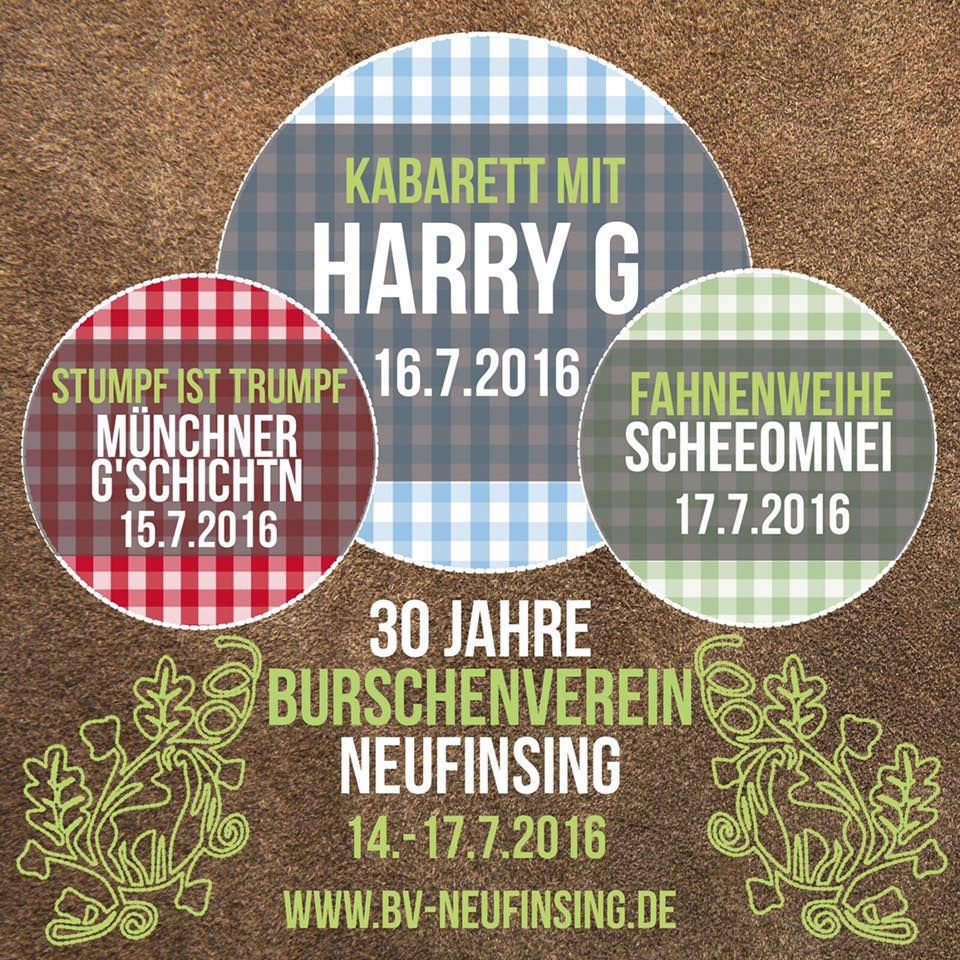 30-jähriges Gründungsfest – Kabarett: Harry G
