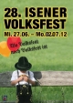 28. Volksfest Isen Volksfest-Eröffnung, Tag der guten Nachbarschaft und der Behörden