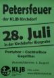 KLJB Kirchdorf Petersfeuer mit Partybar, Cocktailbar und Gegrilltem