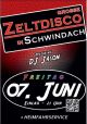 Schtzenverein Schwindach 125 jhriges Grndungsfest  Zeltdisco