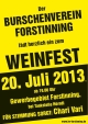 BV Forstinning Weinfest Forstinning