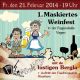  Weltweit 1. Maskiertes Weinfest mit de Lustigen Bergla