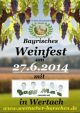 BV Wertach 125-jhriges Grndungsfest  Bayrisches Weinfest