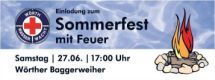 Wasserwacht Wörth Sommerfest