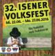 32. Volksfest Isen Volksfest-Erffnung, Tag der guten Nachbarschaft und der Behrden