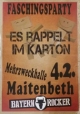 KLJB Maitenbeth Mega Faschingsparty Es rappelt im Karton